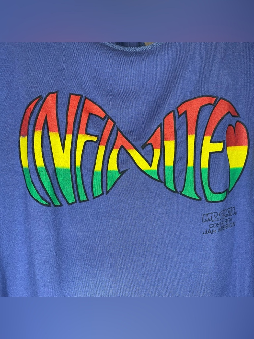 Infinite Love by Mr Rasta Costa Rica- Racer Back Tank Top - Picture 2 of 8